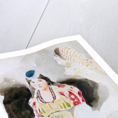 From the Moroccan Sketchbook by Eugene Delacroix