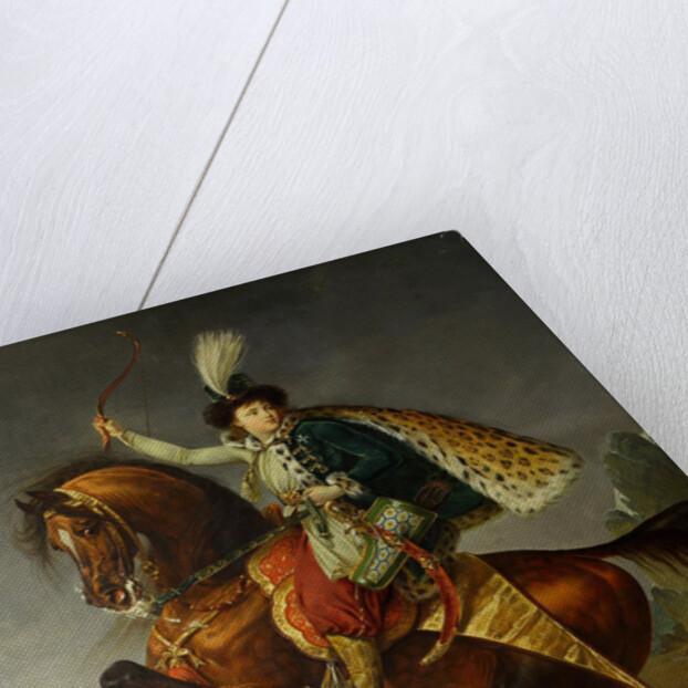 Equestrian portrait of Prince Boris Nikolayevich Yusupov, 1809 by Baron Antoine Jean Gros