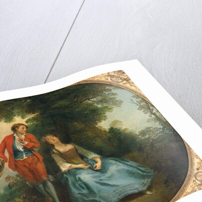 Sleeping Shepherdess, ca 1730 by Nicolas Lancret
