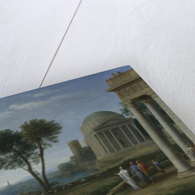 Landscape with Aeneas at Delos, 1672 by Claude Lorrain