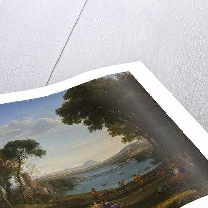 Landscape with the Marriage of Isaac and Rebecca, 1648 by Claude Lorrain