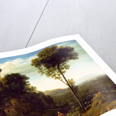 Pastoral Landscape with a Mill, 1634 by Claude Lorrain