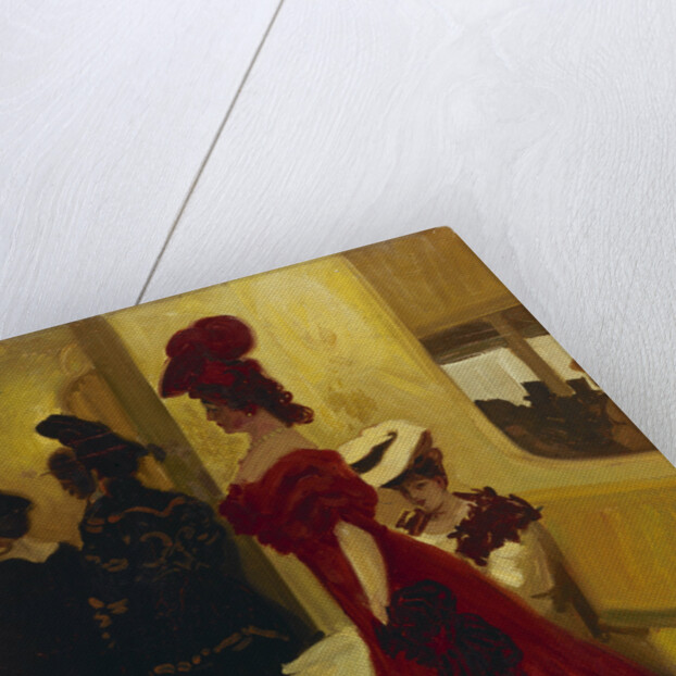 Theatre Box (Spectatress), 1906 by Antoine Guillaume Minartz