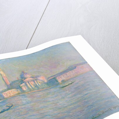 The Church of San Giorgio Maggiore, Venice, 1908 by Claude Monet