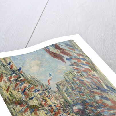 The Rue Montorgueil in Paris. Celebration of June 30, 1878, 1878 by Claude Monet