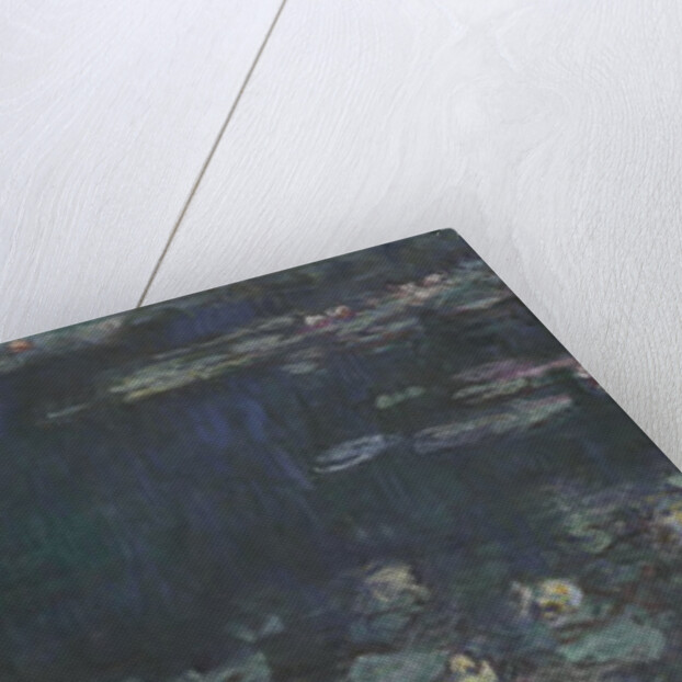 The Water Lilies - Green Reflections, 1914-1926 by Claude Monet