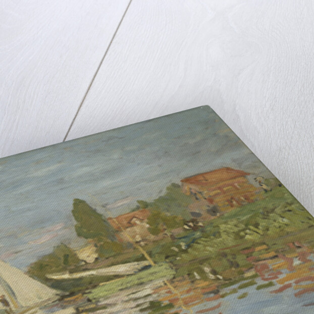 Regattas at Argenteuil, ca 1872 by Claude Monet