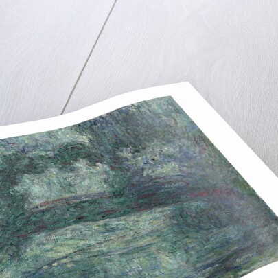 The Japanese bridge, 1919-1924 by Claude Monet