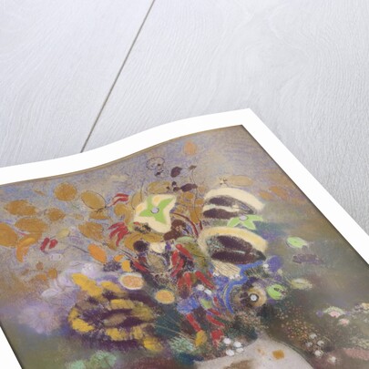 Vase au guerrier japonais, 1905-1908 by Odilon Redon