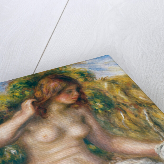 Woman by Spring by Pierre-Auguste Renoir