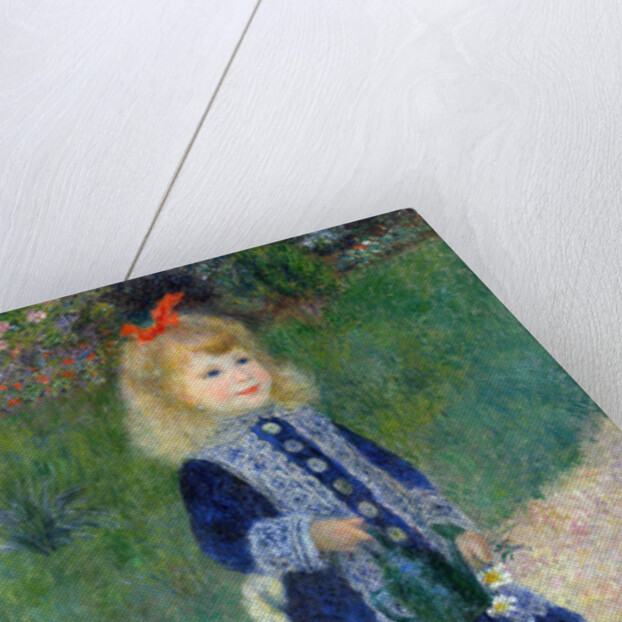 A Girl with a Watering Can by Pierre-Auguste Renoir