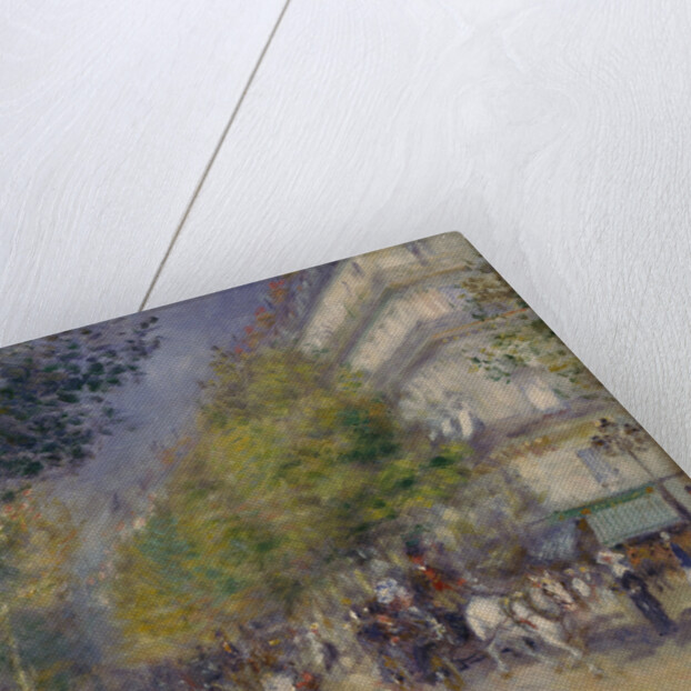 The Grands Boulevards, 1875 by Pierre Auguste Renoir