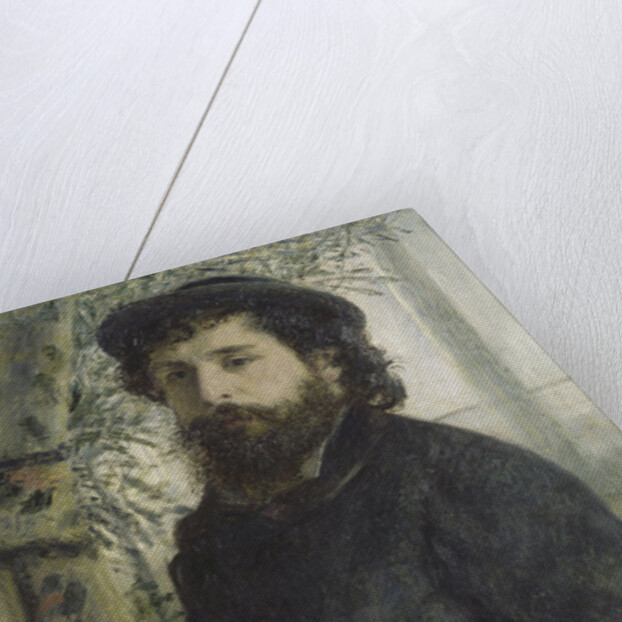 Portrait of Claude Monet, 1875 by Pierre Auguste Renoir