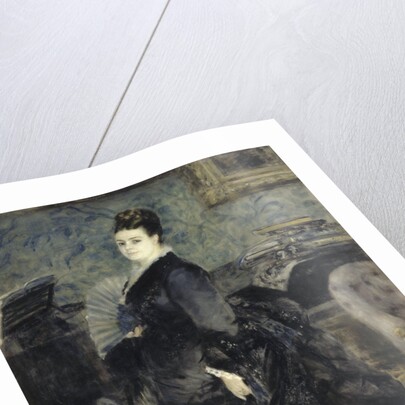 Portrait of a Woman, called of Mme Georges Hartmann, c. 1874 by Pierre Auguste Renoir