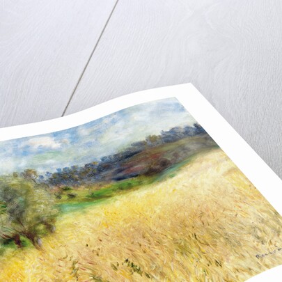 Wheatfield, 1879 by Pierre Auguste Renoir