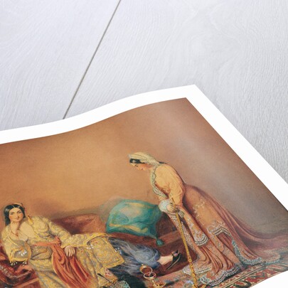 Phanariot Greek Ladies, Mid of the 19th cen by Daniel Valentine Rivière