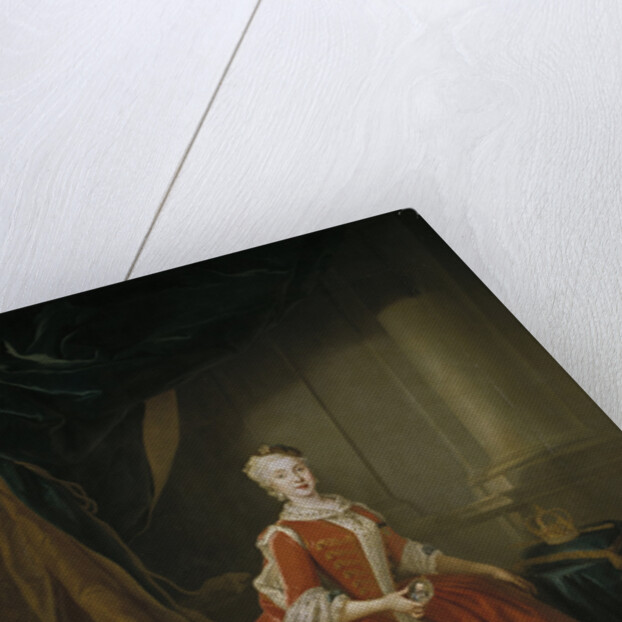 Portrait of the Princess Maria Amalia of Saxony (1724?1760) in Polish costume, 1738 by Louis de Silvestre