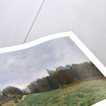 Landscape at Louveciennes, 1873 by Alfred Sisley