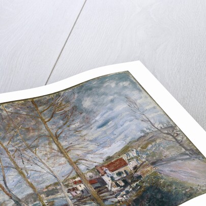 Flood at Moret (Inondation à Moret), 1879 by Alfred Sisley