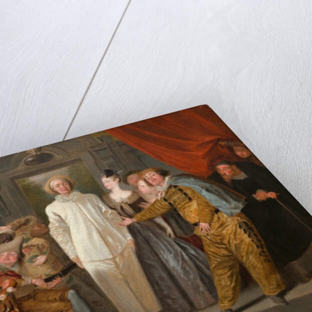 The Italian Comedians, ca 1720 by Jean Antoine Watteau