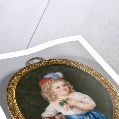 Portrait of Louis-Charles, Prince Royal of France, 19th century by Anonymous