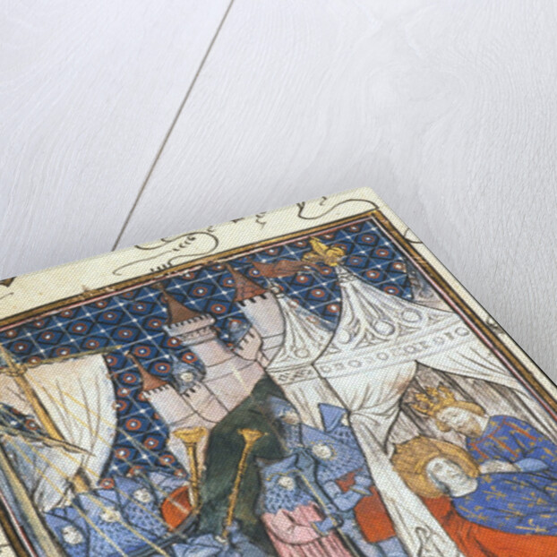 Saint Louis died during his second crusade in Tunis by Anonymous