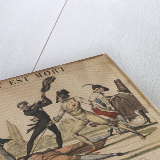 Crédit est Mort (Credit is dead), Early 19th cen by Anonymous