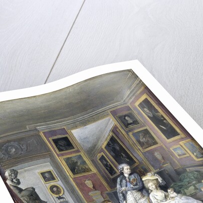 Prince Alexander Sergeevich Stroganov with his wife Ekaterina Petrovna and children, ca 1778 by Anonymous