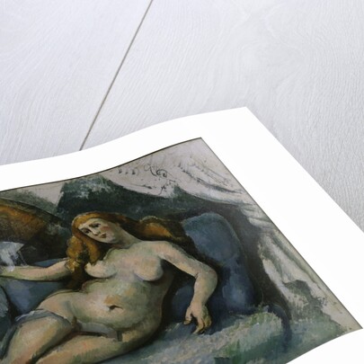 Lying Nude (Femme Nue), ca. 1886-1890 by Paul Cézanne