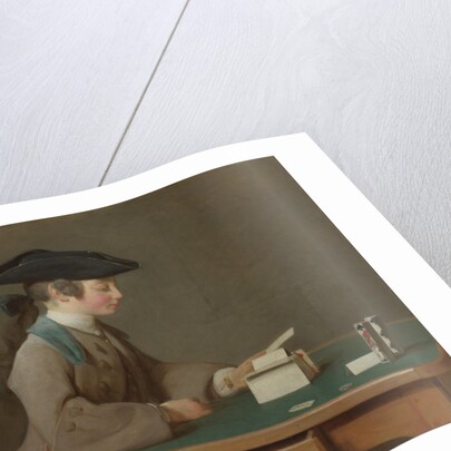 The House of Cards, c. 1736 by Jean-Baptiste Siméon Chardin