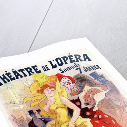 ThÃ©atre de l'opÃ©ra. Bal masquÃ© (Poster) by Jules Cheret