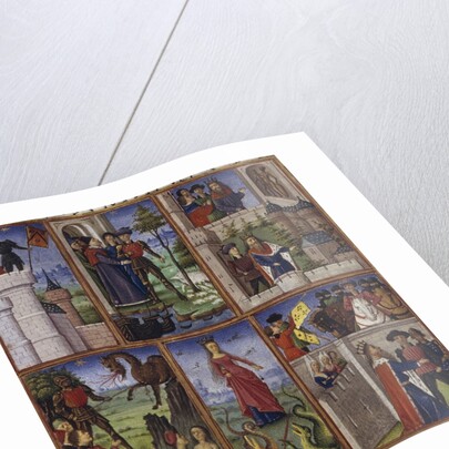 Illustration for the Epic The Aeneid by Virgil, 1450-1499 by Coëtivy Master