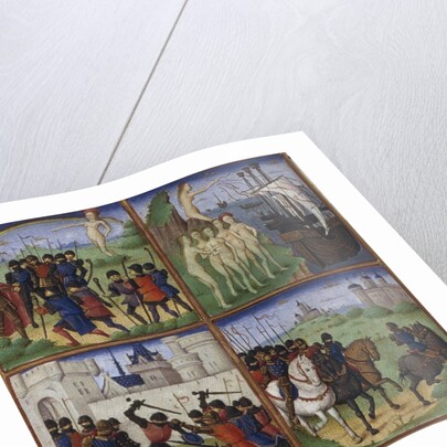 Illustration for the Epic The Aeneid by Virgil, 1450-1499 by Coëtivy Master