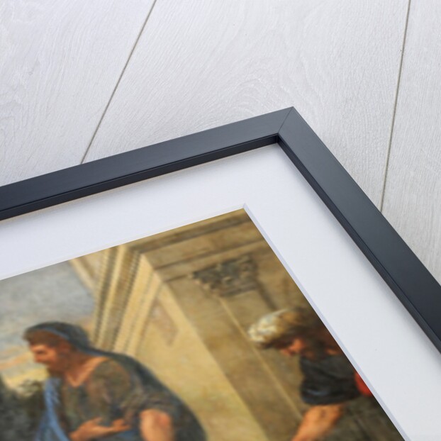 Aspasia surrounded by Greek philosophers by Michel Corneille the Younger