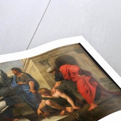 Aspasia surrounded by Greek philosophers by Michel Corneille the Younger
