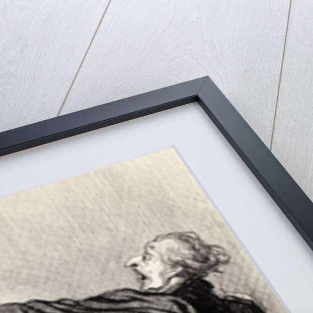 An advocate who is evidently fully convinced... by Honoré Daumier