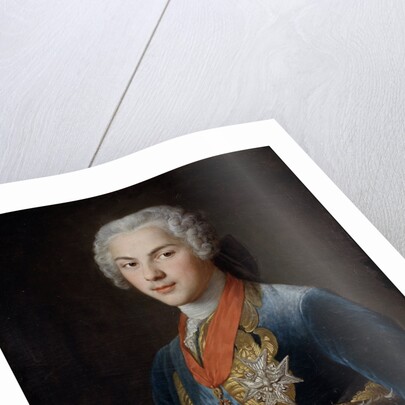 Louis, Dauphin of France (1729?1765), son of King Louis XV, c. 1745 by François-Hubert Drouais