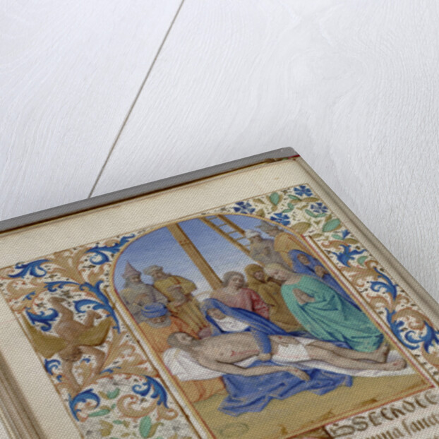 Pietà (Book of Hours), 1450-1499 by Jean Fouquet
