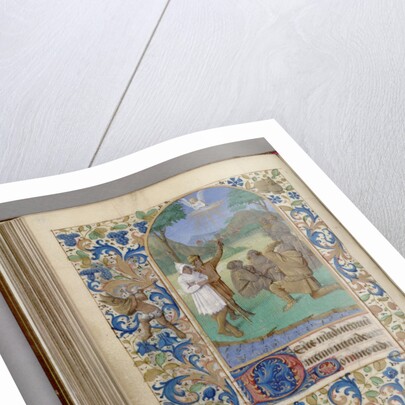The Annunciation to the Shepherds (Book of Hours), 1450-1499 by Jean Fouquet