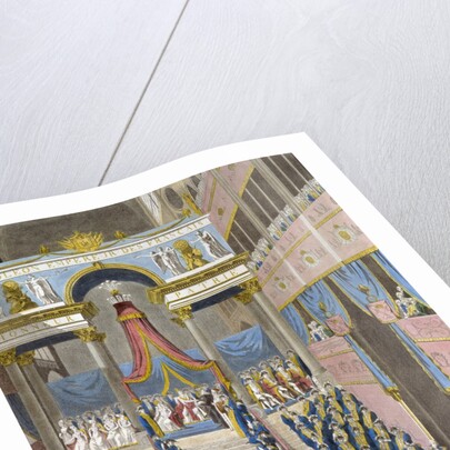 The Coronation of Napoleon on December 2, 1804 by French Master