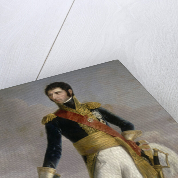 Portrait of Jean Baptiste Jules Bernadotte (1763-1844), Marshal of France, King of Sweden and Norway by Joseph Nicolas Jouy