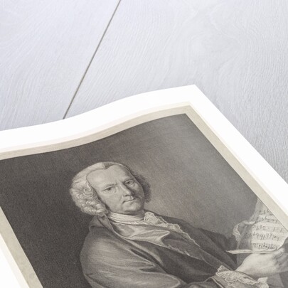 Portrait of the Composer Willem de Fesch, 1751 by François Morellon de La Cave