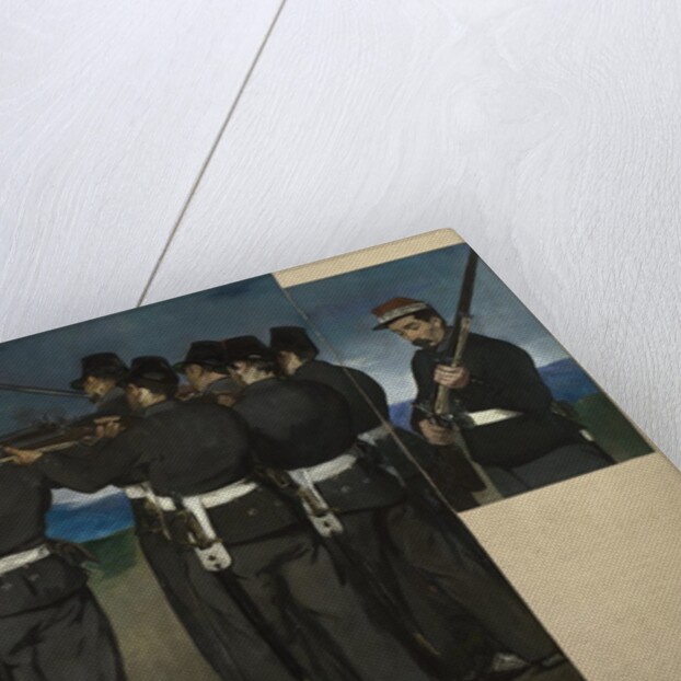 The Execution of Maximilian of Mexico, c. 1868 by Édouard Manet