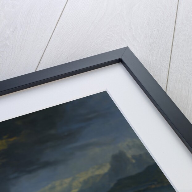 Mountain Landscape with Lightning, ca 1675 by Jean-François Millet the Elder