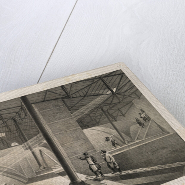 Part of the Arch and a metal roof by Auguste de Montferrand