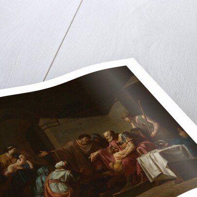 Belisarius receiving Hospitality from a Peasant, 1779 by Jean-François-Pierre Peyron