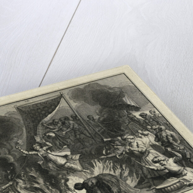 Widow Burning in India, 1728 by Bernard Picart