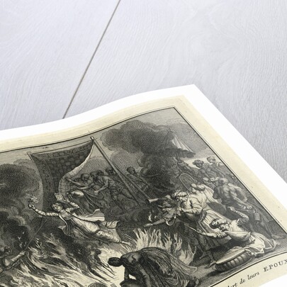 Widow Burning in India, 1728 by Bernard Picart