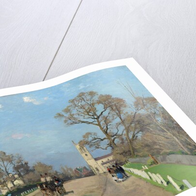 The Avenue, Sydenham by Camille Pissarro