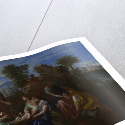 The Finding of Moses, 1651 by Nicolas Poussin
